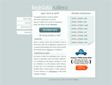 Tablet Screenshot of legislatia-rutiera.ro